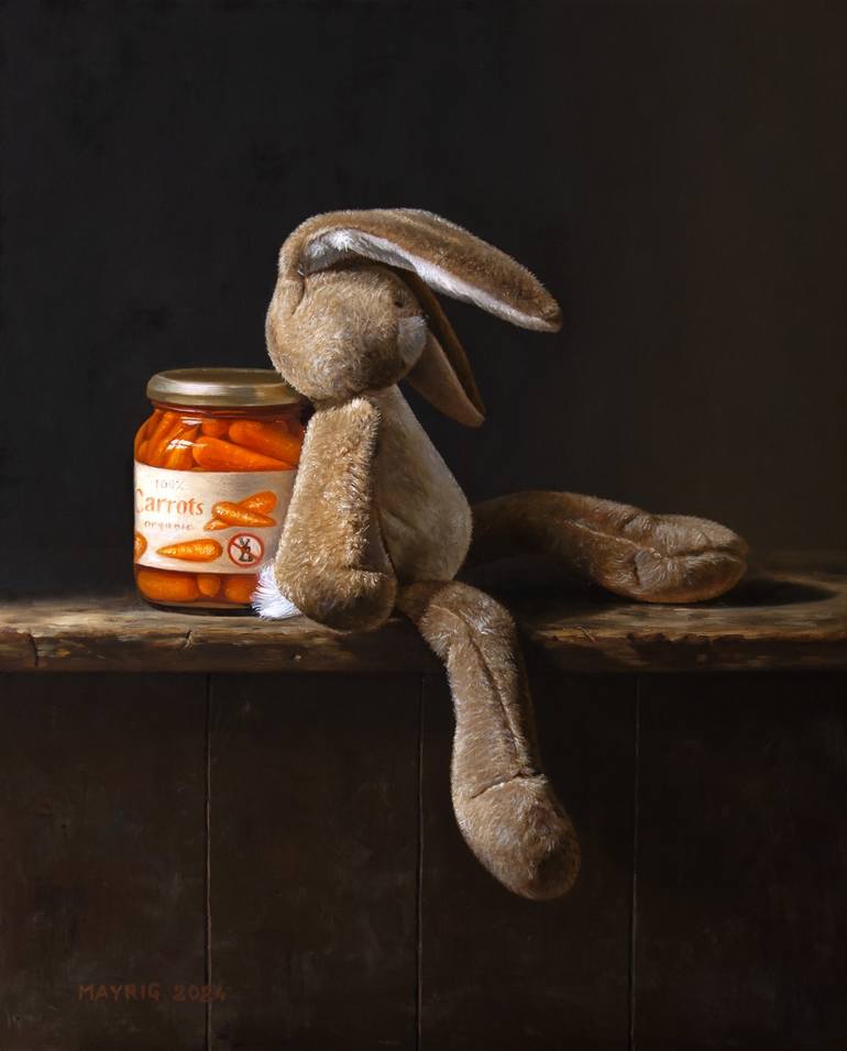 Original Realism Still Life Painting by Mayrig Simonjan