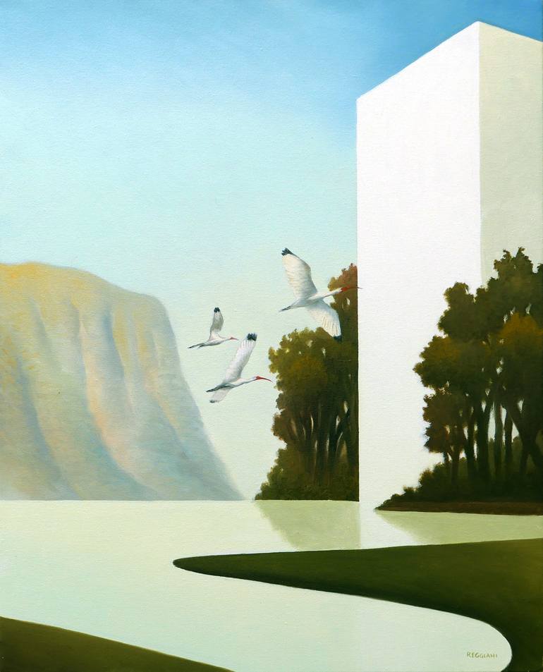 Original  Painting by Cesare Reggiani